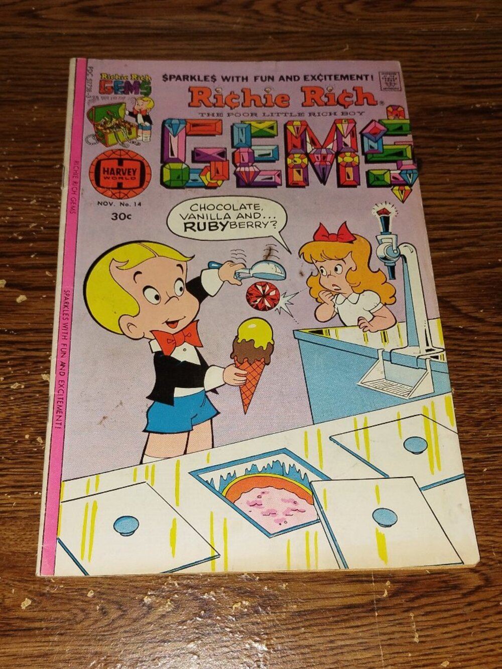 Richie Rich Gems #14  (Harvey Comics, 1976)